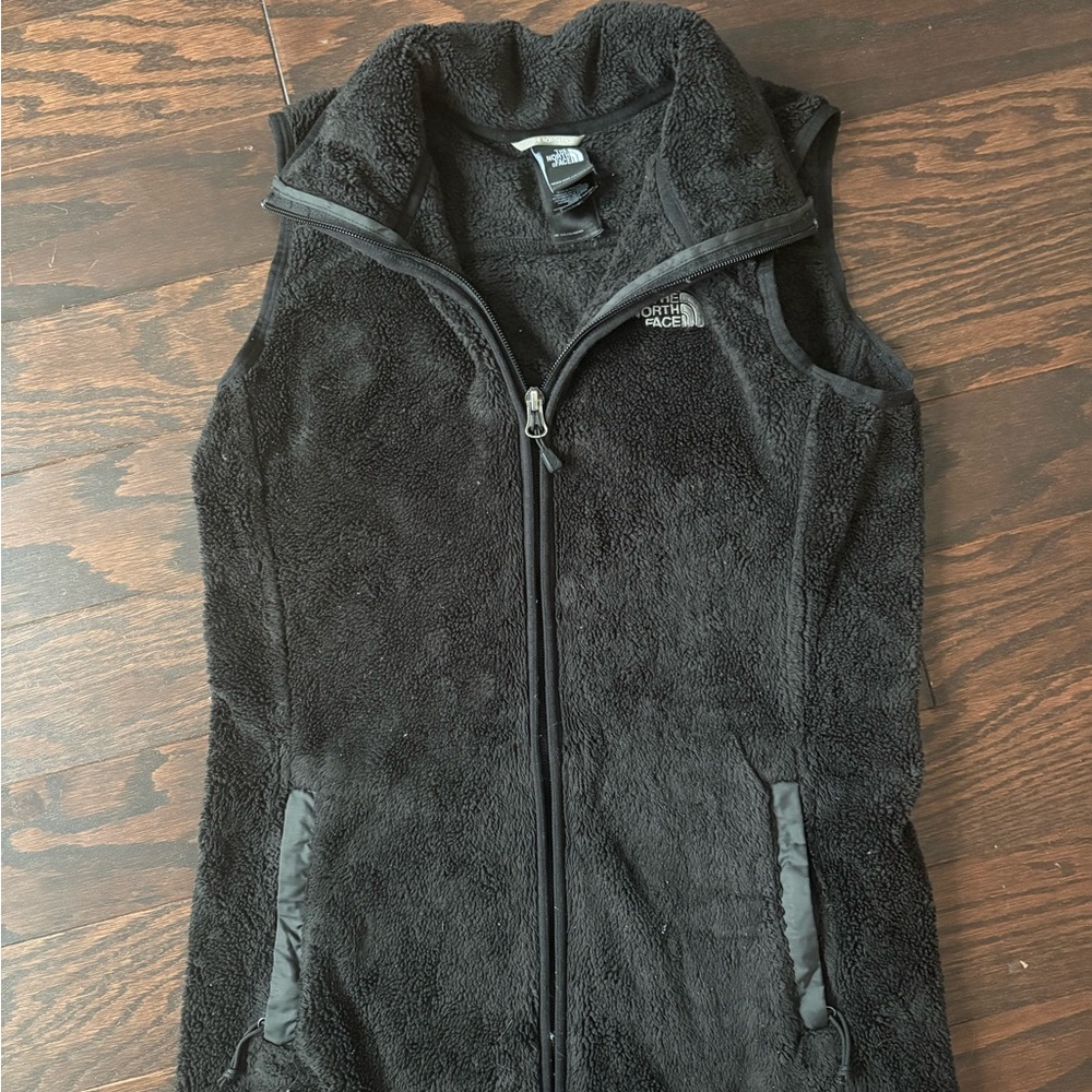 The North Face Charcoal Fleece Vest